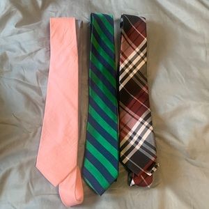 Stafford and Pierre Cardin ties